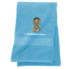 Personalised Baby Gift Towels Terry Cotton Towel